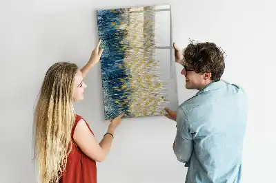 Magnetická popisovací tabule dekorativní vzor