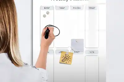 Týdenní plánovač magnetická tabule na kreslení