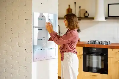 Magnetická popisovací tabule bílá deska