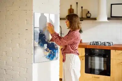 Magnetická tabule na kreslení v designu absolutní mramor