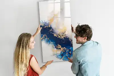 Magnetická tabule na kreslení v designu absolutní mramor