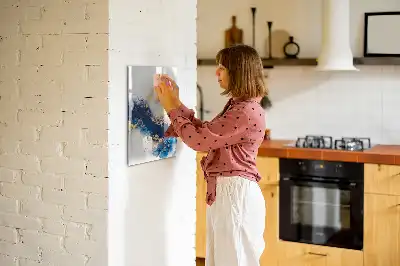 Magnetická tabule na kreslení v designu absolutní mramor