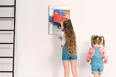 Magnetická tabule na kreslení v designu absolutní mramor