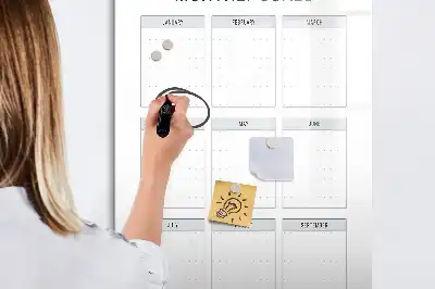 Magnetická popisovací tabule měsíční cíle