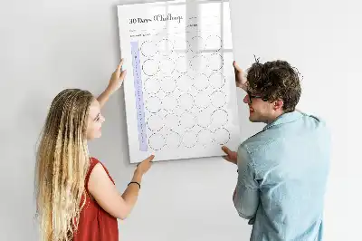 Magnetická tabule na kreslení 30denní plánovač