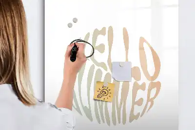 Magnetická tabule na kreslení s motivem Nápis Vítej léto