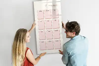 Narozeninový kalendář magnetická popisovací tabule