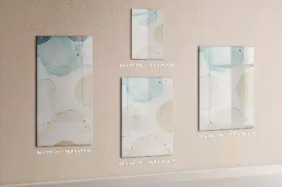 Magnetická tabule na kreslení v designu pastelových skvrn