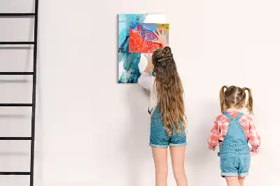 Magnetická tabule na kreslení malířská sada