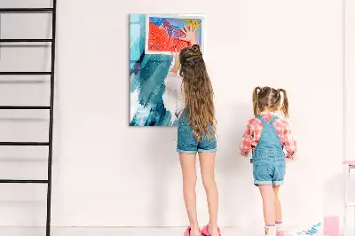 Magnetická tabule na kreslení malířská sada