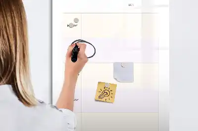 Magnetická popisovací tabule plánovač jídelníčku