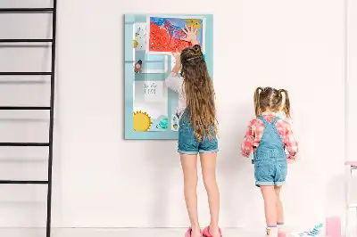 Magnetická tabule na kreslení galaktický plánovač