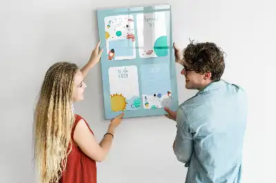 Magnetická tabule na kreslení galaktický plánovač