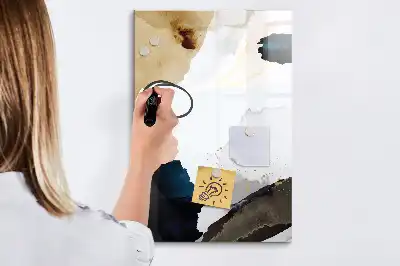 Magnetická kreslicí tabule v motivu akvarelové abstrakce