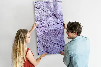 Magnetická popisovací tabule s motivem listu