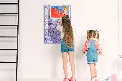 Magnetická popisovací tabule s motivem listu