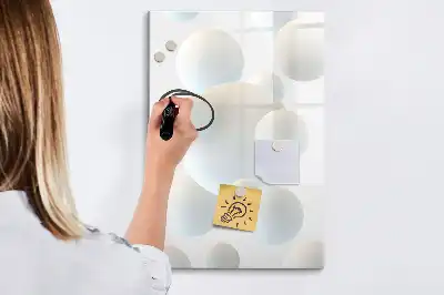 Magnetická kreslicí tabule Abstrakce koule
