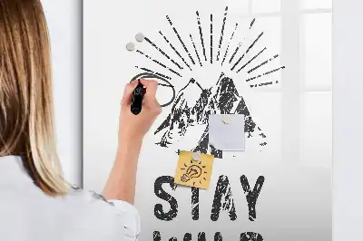 Magnetická kreslicí tabule motiv Divoké hory