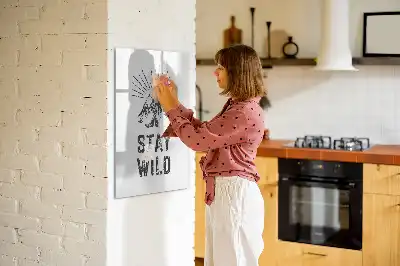 Magnetická kreslicí tabule motiv Divoké hory