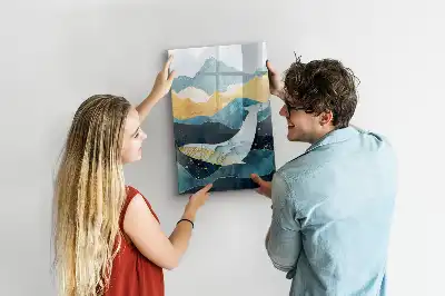 Magnetická kreslící tabule v designu mramorová velryba