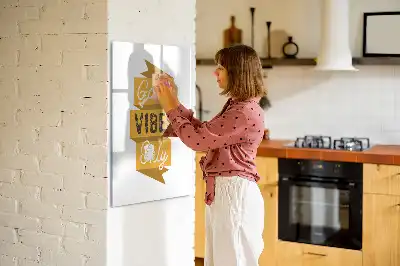 Magnetická tabule na kreslení Dobré vibrace