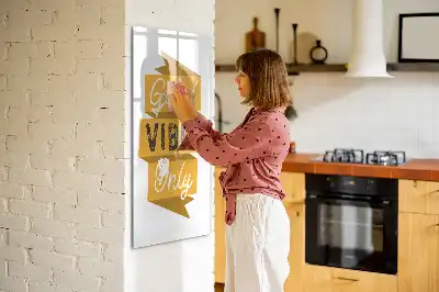Magnetická tabule na kreslení Dobré vibrace