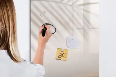 Magnetická tabule na kreslení se vzorem stínu palmového listu