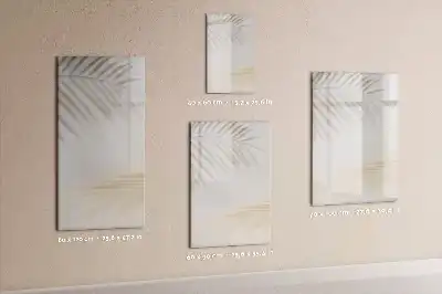 Magnetická tabule na kreslení se vzorem stínu palmového listu