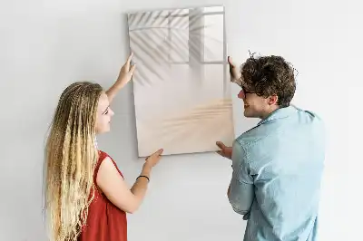 Magnetická tabule na kreslení se vzorem stínu palmového listu