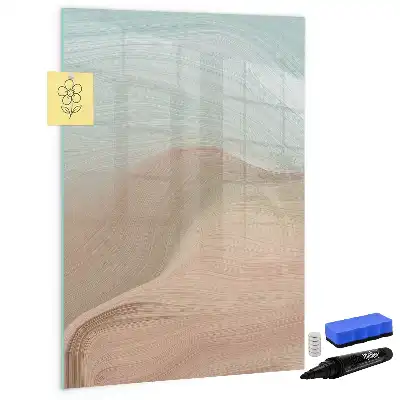 Magnetická tabule na kreslení míchání barev
