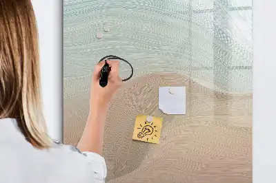Magnetická tabule na kreslení míchání barev