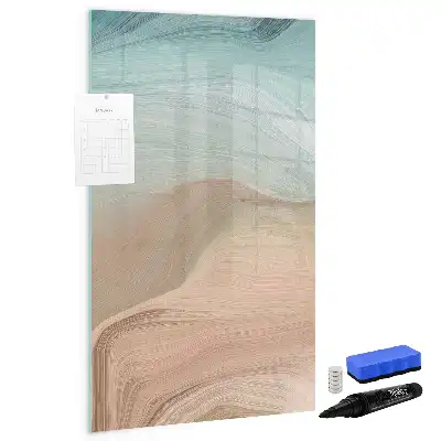 Magnetická tabule na kreslení míchání barev