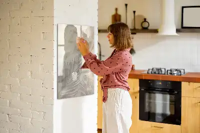 Magnetická popisovací tabule s motivem letní pláže s pískem