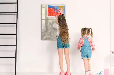 Magnetická popisovací tabule s motivem letní pláže s pískem