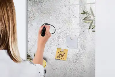 Magnetická kreslicí tabule beton a olivy