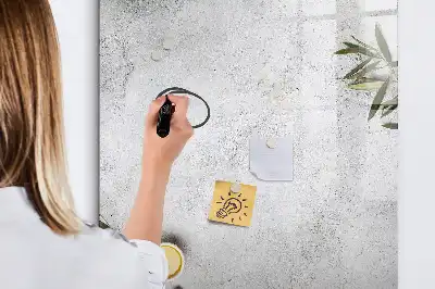 Magnetická kreslicí tabule beton a olivy