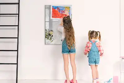 Magnetická kreslicí tabule beton a olivy