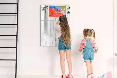 Magnetická tabule na kreslení dřevěné provedení