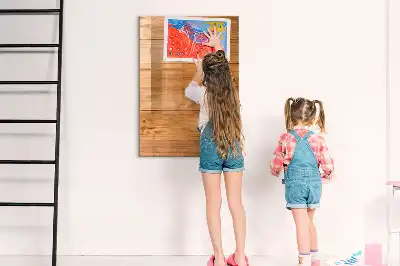 Magnetická tabule na kreslení dřevěné provedení