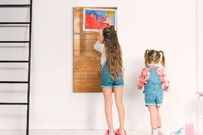 Magnetická tabule na kreslení dřevěné provedení