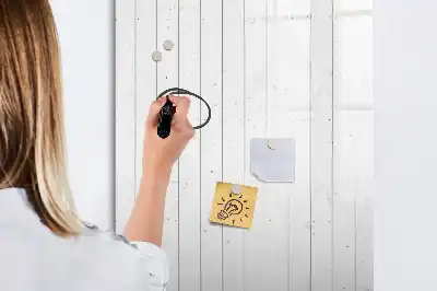 Magnetická popisovací tabule z přírodního dřeva