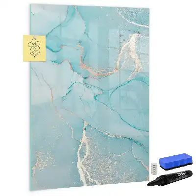 Magnetická popisovací tabule s dekorem mramoru