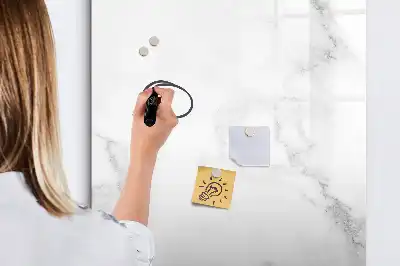 Magnetická popisovací tabule v dekoru mramoru