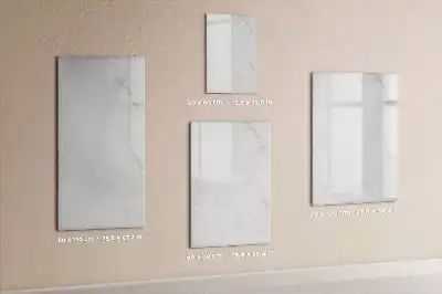 Magnetická popisovací tabule v dekoru mramoru