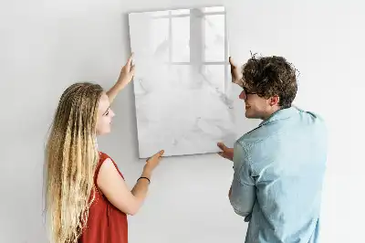 Magnetická popisovací tabule v dekoru mramoru