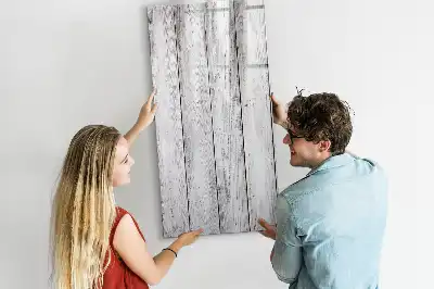 Magnetická popisovací tabule z malovaného dřeva