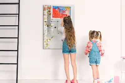 Magnetická tabule na kreslení hvězdy
