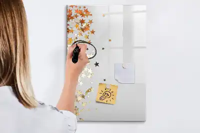 Magnetická tabule na kreslení hvězdy
