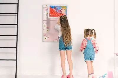 Magnetická popisovací tabule květiny