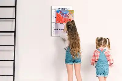 Magnetická tabule na kreslení místo narození